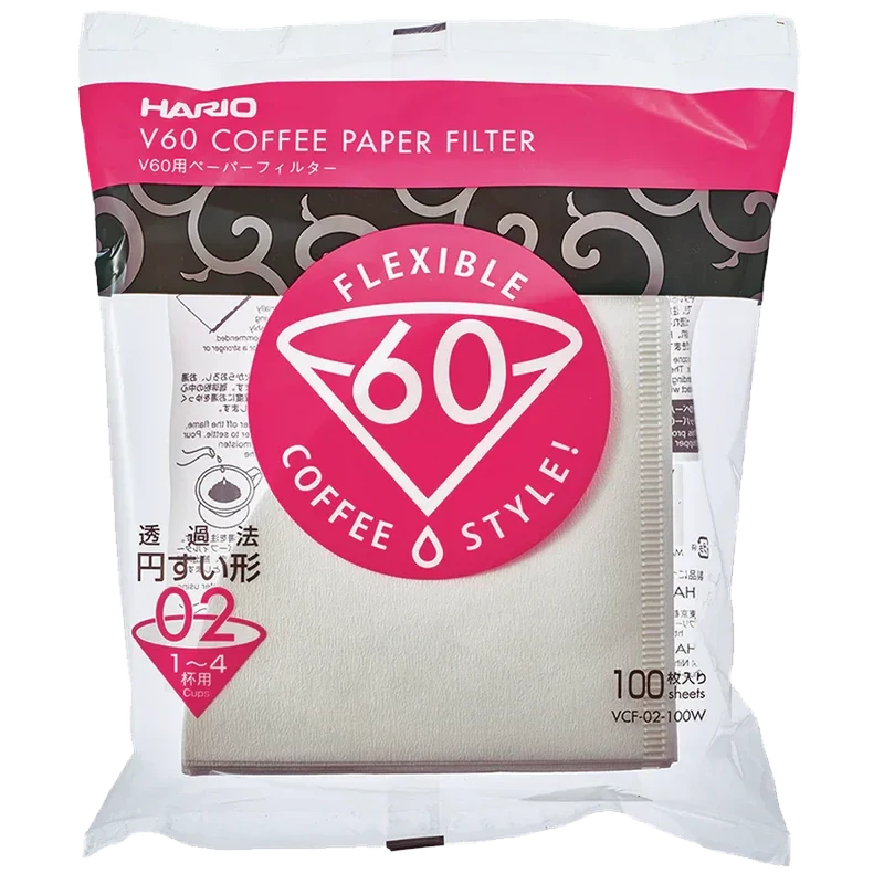 Hario V60 Papierfilter - Größe 02 100 Stück