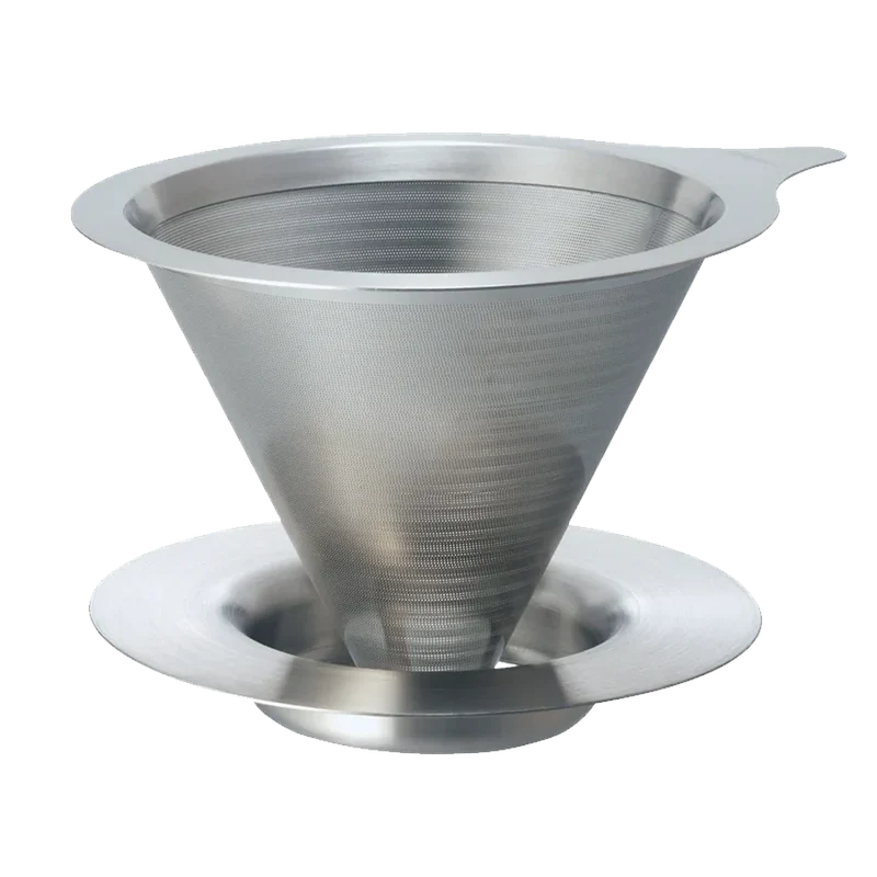 Hario Double Mesh Metal Dripper 02 - Handfilter aus Edelstahl
