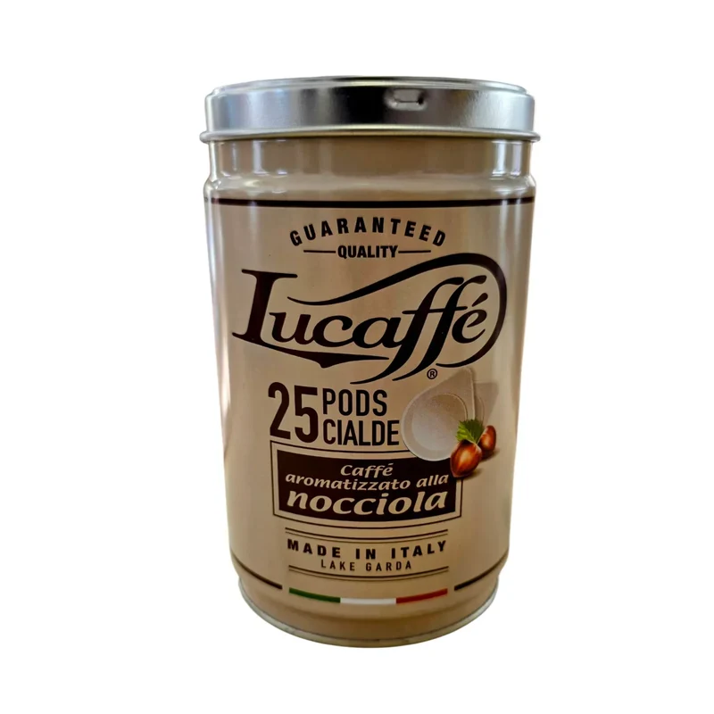 Lucaffe Nocciola ESE Pads in der 25er Metalldose