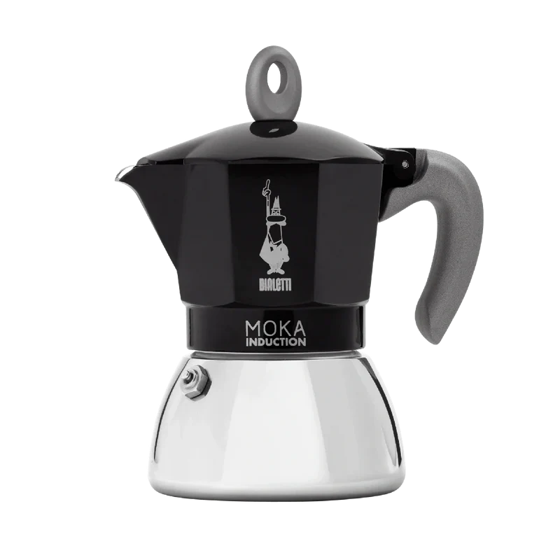 Bialetti New Moka Induction 6 Tassen Schwarz