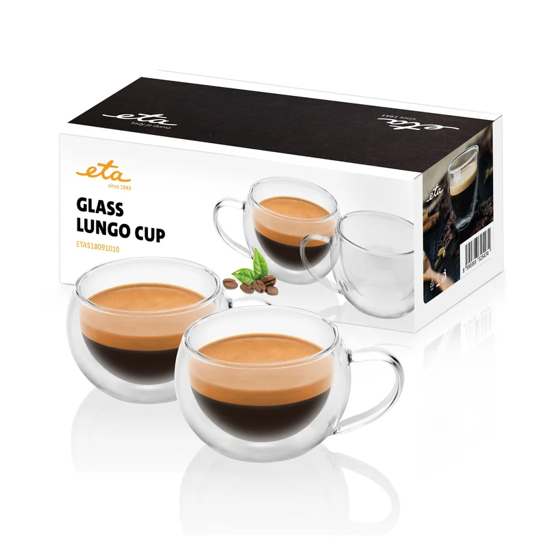 Glastassen für Lungo ETA 5180 91010 glas