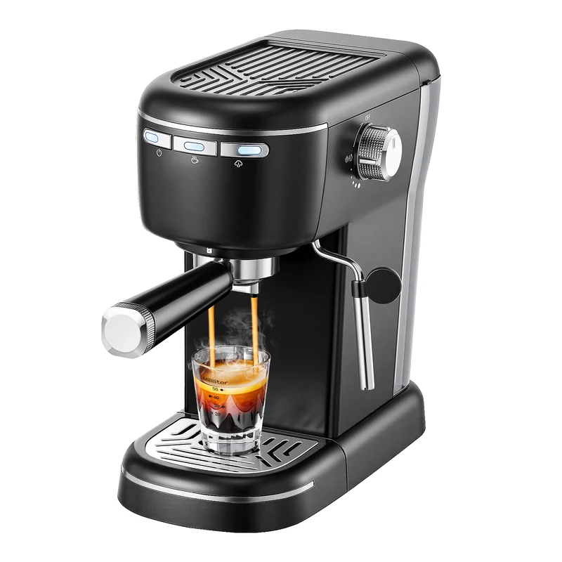EUECM001BK- Halbautomatische Espressomaschine mit Aufschäumvorrichtung