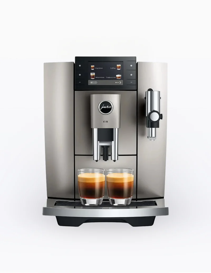 Jura E8 (ED) Kaffeevollautomat Midnight Silver