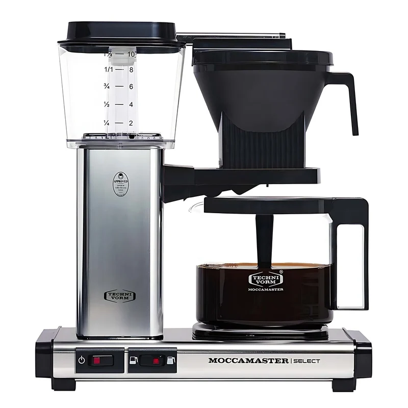Moccamaster KBG Select - Polished Silver -