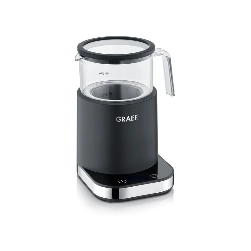 GRAEF Glas-Milchaufschäumer MS902 Induktion, 6 Programme
