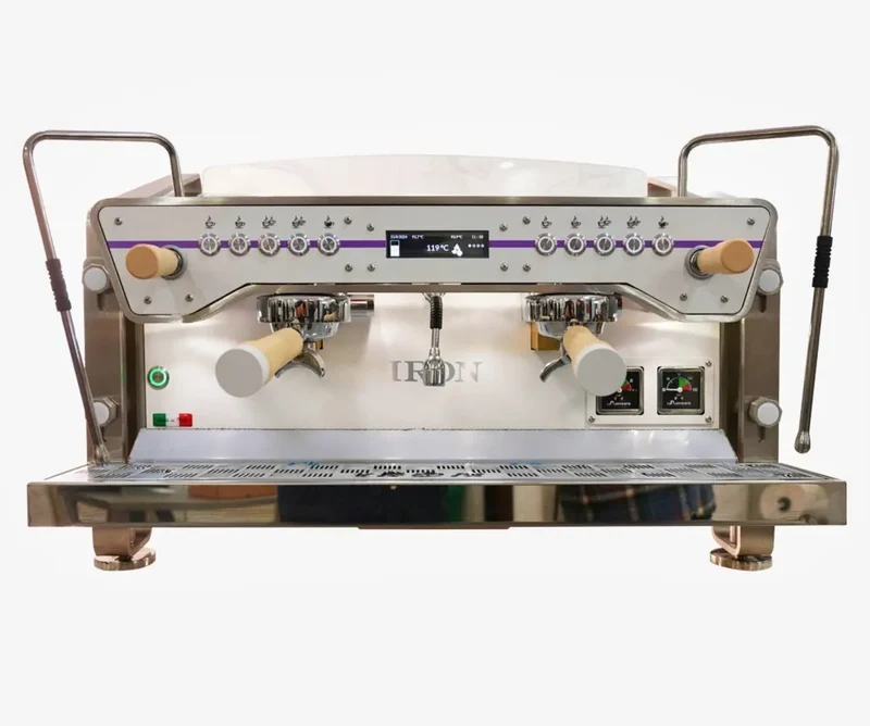 La Nuova Era IRON 2-grupp kommerzielle Multiboiler-Espressomaschine