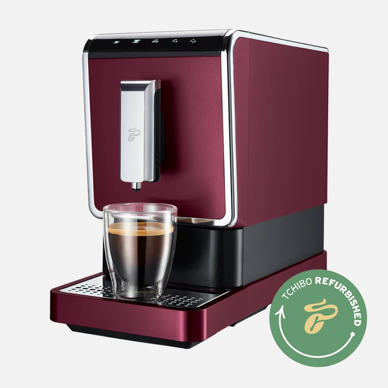 Refurbished Esperto Caffè - Dark Red