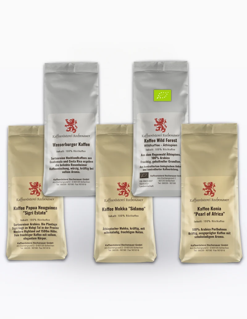 FILTERKAFFEE "Spezial" Probier-Set 5 x 250g