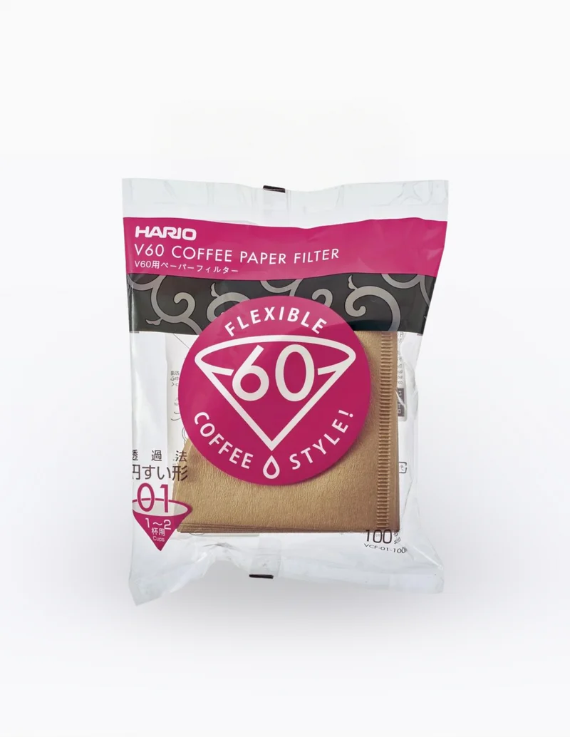 HARIO V60 Papierfilter "Misarashi" NATUR