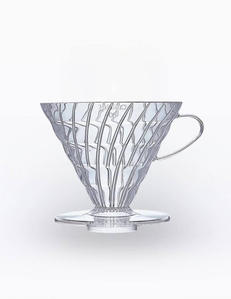 HARIO V60 Handfilter Kunststoff, transparent