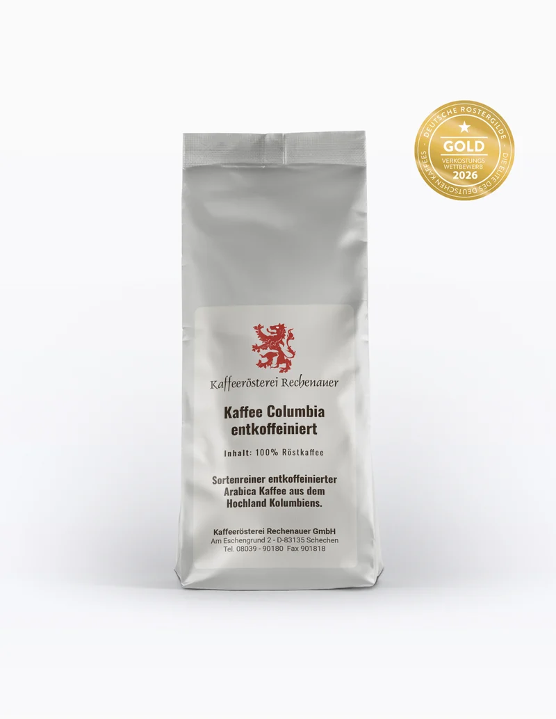 Kaffee Columbia entkoffeiniert