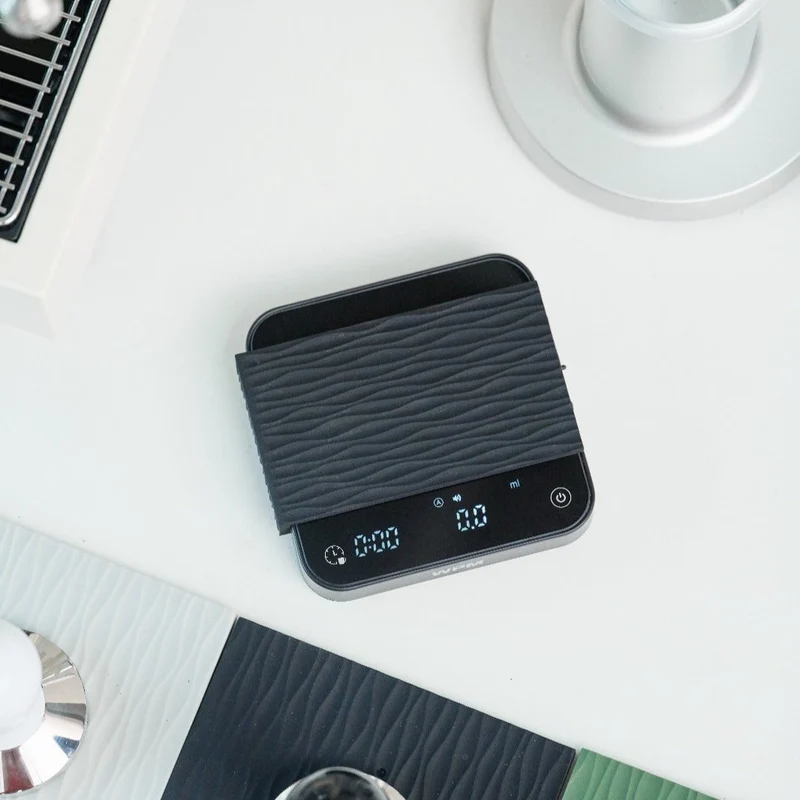 Portable scale with timer