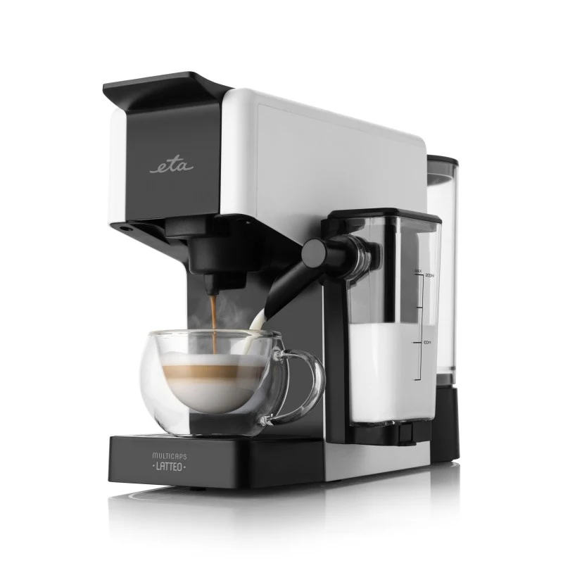 Kapselkaffeemaschine ETA Multicaps Latteo 8175 90000 weiß