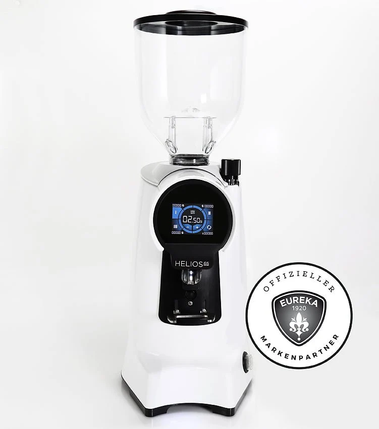 Eureka Kaffeemühle Helios 65 weiß