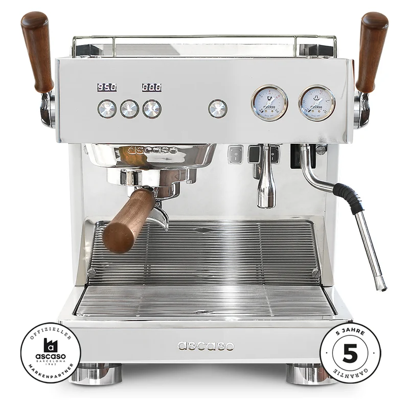 Ascaso Baby T Plus mit Flowcontrol Edelstahl