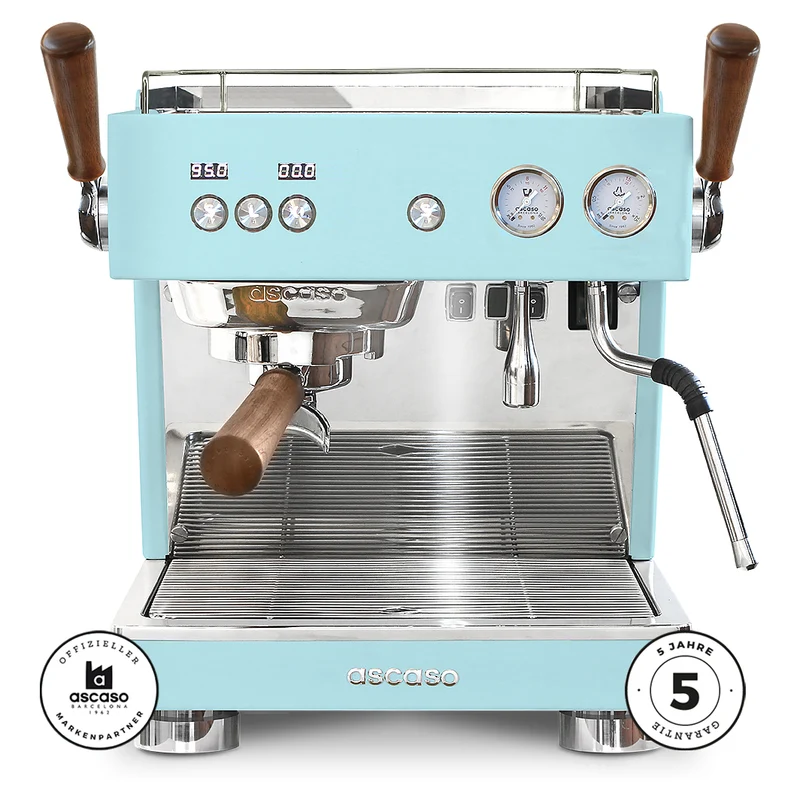 Ascaso Baby T Plus mit Flowcontrol Blau