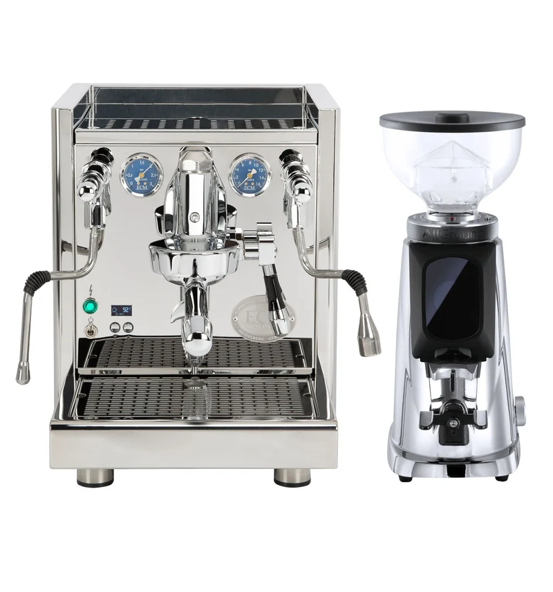 ECM Technika VI Dualboiler Bundle mit Fiorenzato Allground Sense Gbw