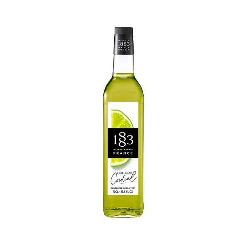 Maison Routin 1883 Lime Juice Cordial Sirup