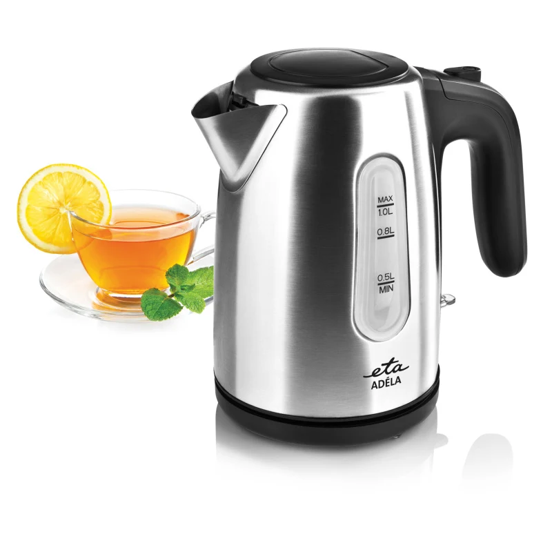 Elektrischer Wasserkocher ETA Adéla 1604 90000 (ETA160490000) rostfreier stahl