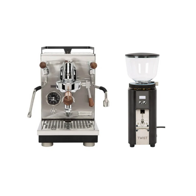 Set: Profitec Jump mit Mühle Twist A54 matt-schwarz
