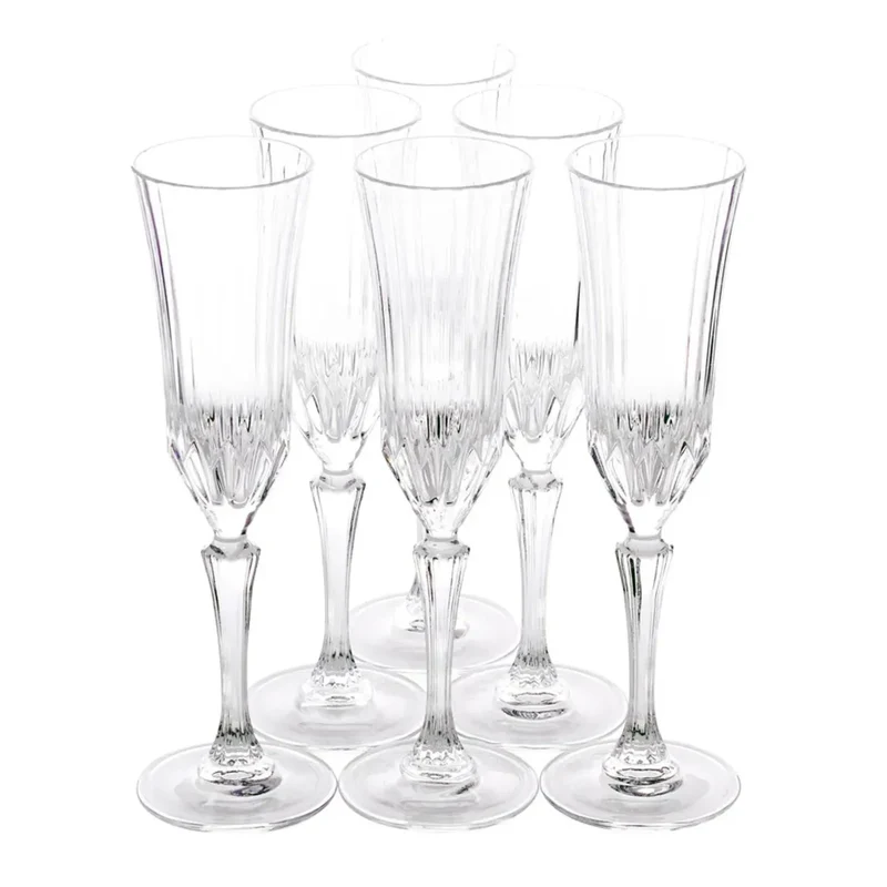Rcr Adagio Sektglas, 6 teilig, 180 ml