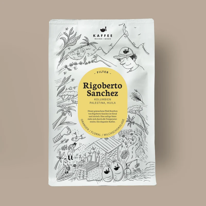 Rigoberto Sanchez, Filterkaffee aus Kolumbien