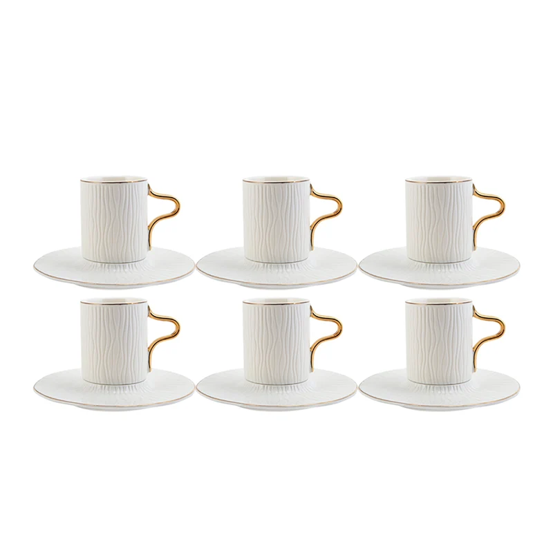 Karaca Aged Kaffeeservice für 6 Personen