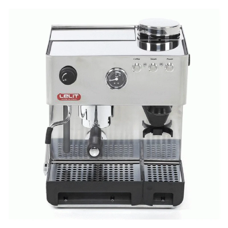 Lelit Anita PL042EMI – Siebträgermaschine mit Mühle in Edelstahlausführung