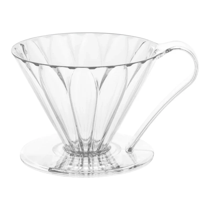 Tritan-Blumenfilter 1 Tasse, transparent