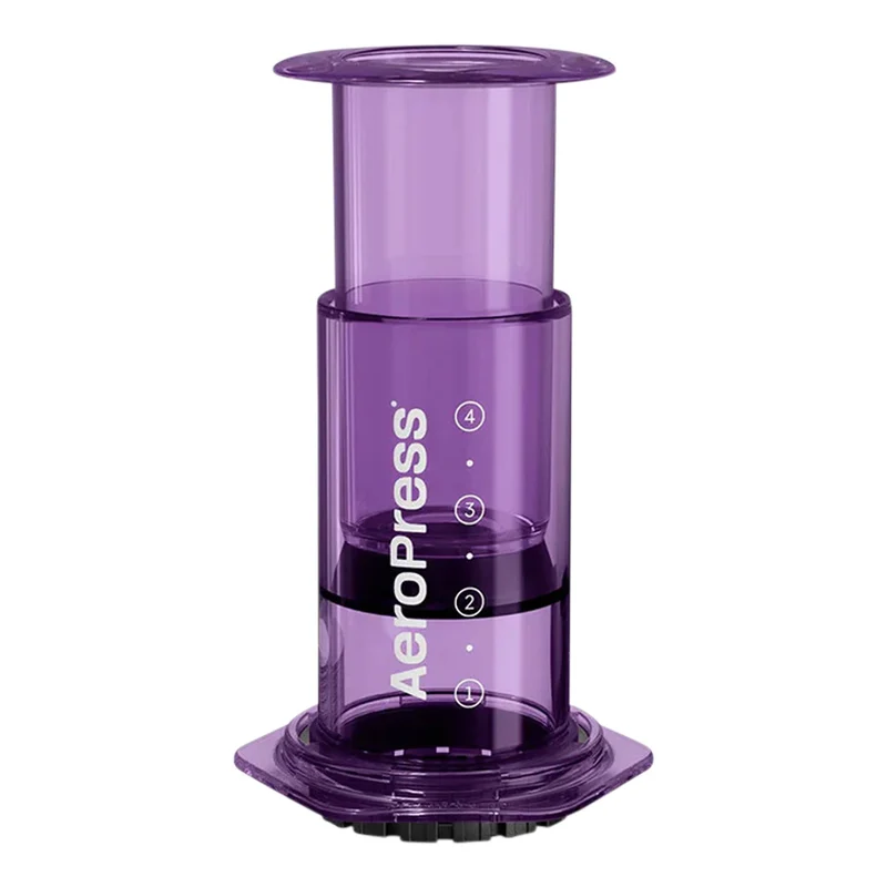 Durchsichtiges Lila AeroPress