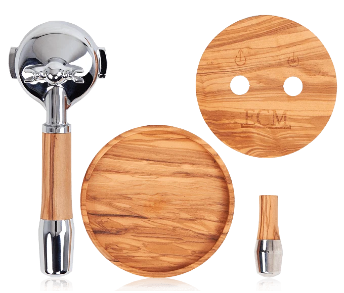 ECM Puristika Olivenholz-Set