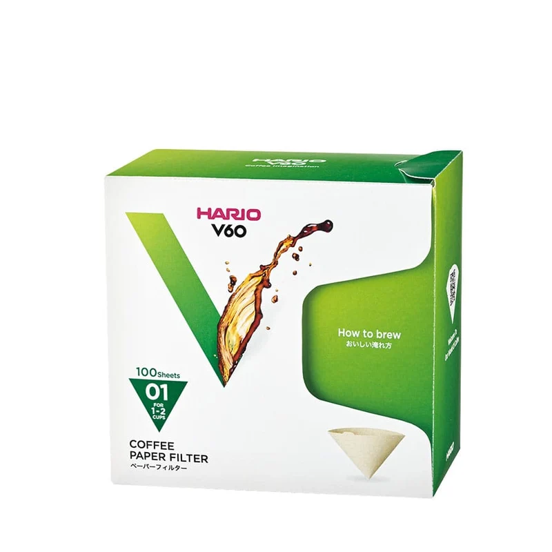 Hario V60 Papierfilter Misarashi (Größe 01 / 02) – Für den perfekten Pour-Over-Moment