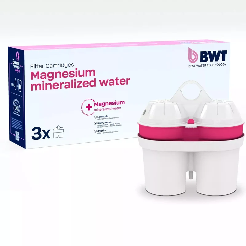 BWT Magnesium Mineralized Water 3er Pack – Dein Kraftstoff aus der Leitung