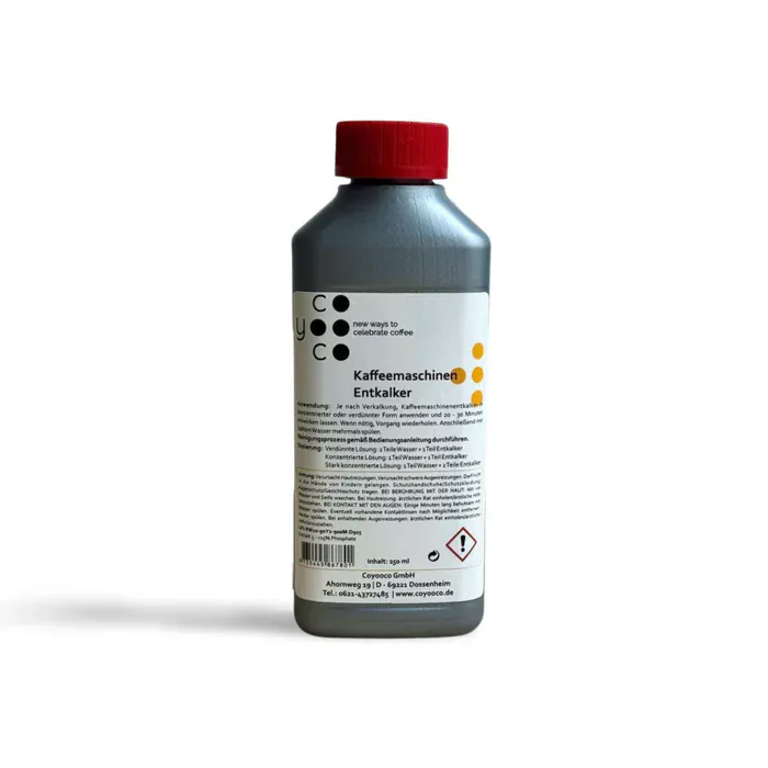 COYOOCO Premium Entkalker für Kaffeemaschinen – 250 ml / 1 l
