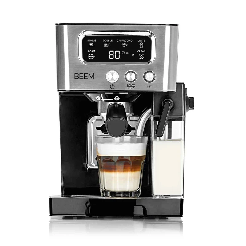 ESPRESSO-LATTE Espresso Siebträgermaschine 15 bar für perfekten Kaffeegenuss