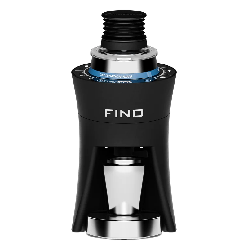 Compak Fino Scale – Single Dose Kaffeemühle mit integrierter Waage (Schwarz, Weiß, Blau)