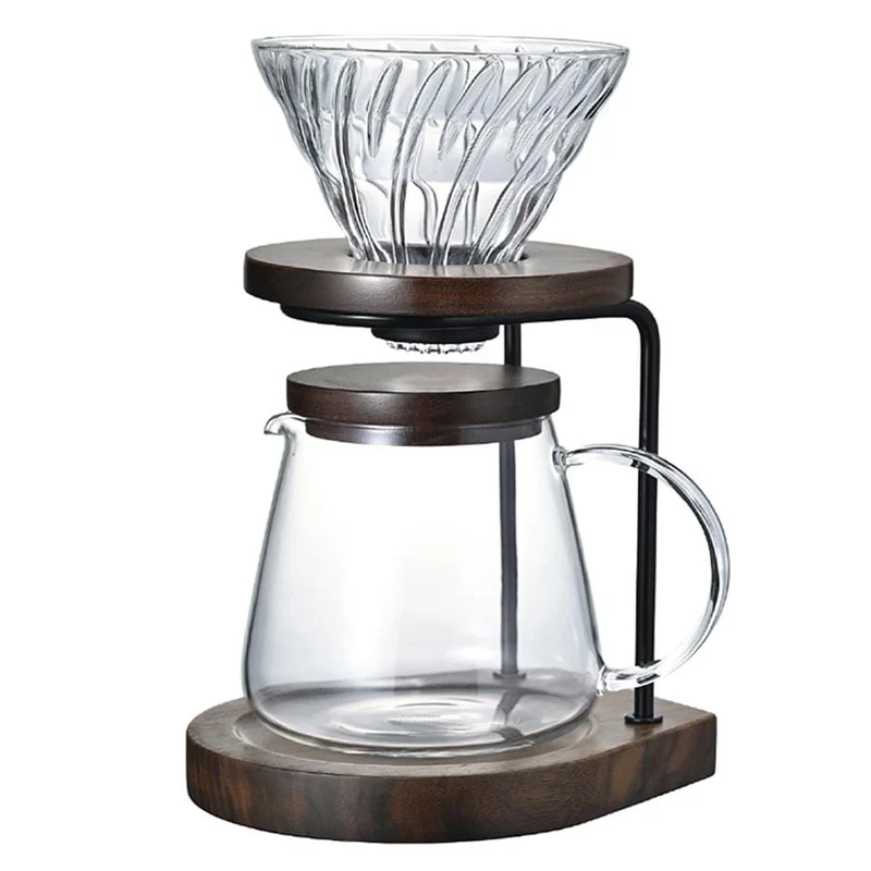 Hario Drip Stand Set Walnut – Pour Over trifft auf echtes Handwerk