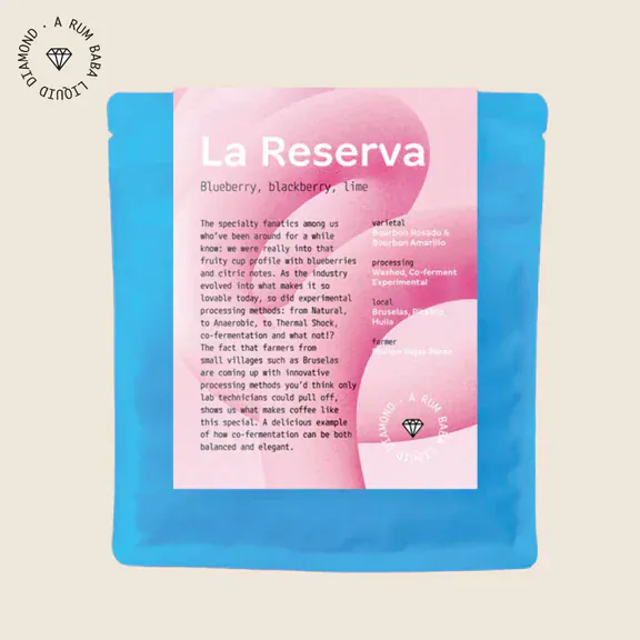 Rum Baba Colombia La Reserva – Liquid Diamonds – Light Roast