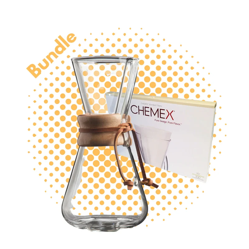 Chemex 3 Tassen + 100 Filter