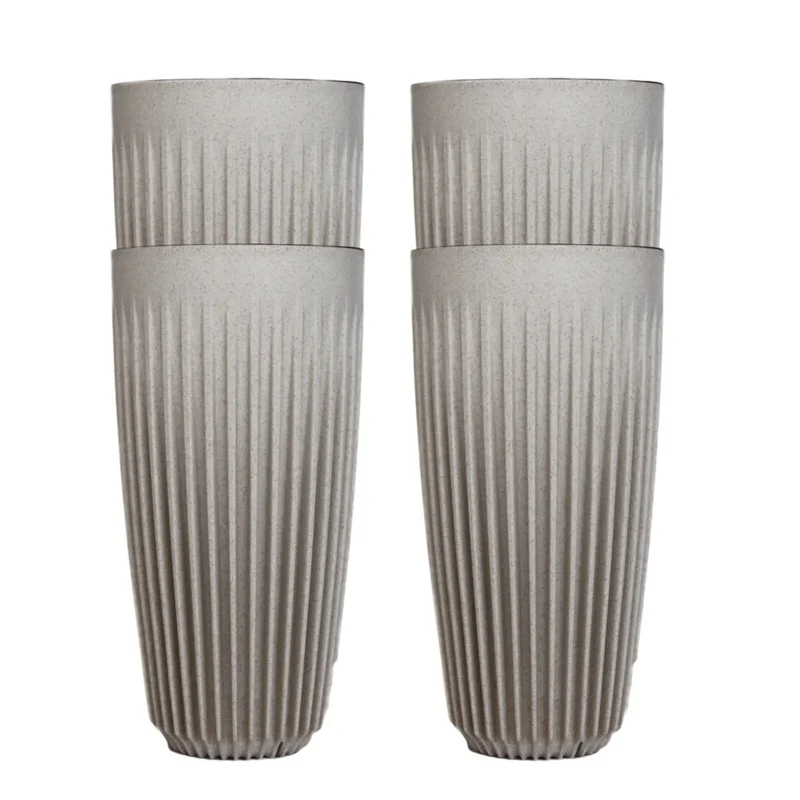 Becher 16oz Natur 4 Stück - Huskee