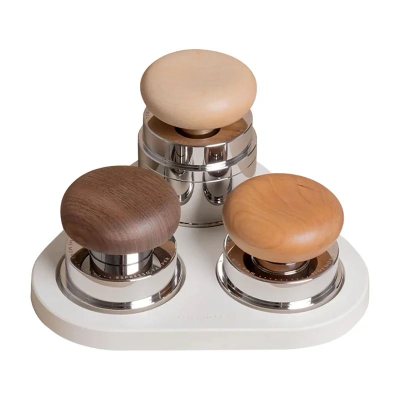 Espressostampfer-Set für gleichmäßigere Extraktion