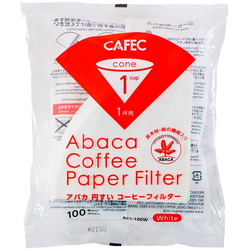 CAFEC | Abaca Filterpapier 100 Stück