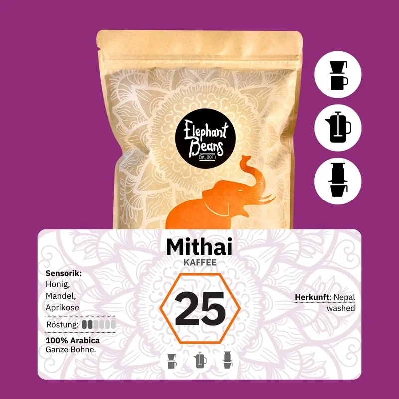 Mithai, Kaffee (Nepal) Röstkaffee