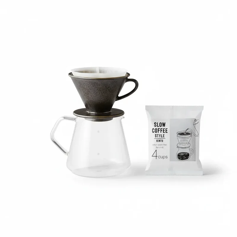 Kinto Slow Coffee Stil S02 Set für 2-4 Tassen