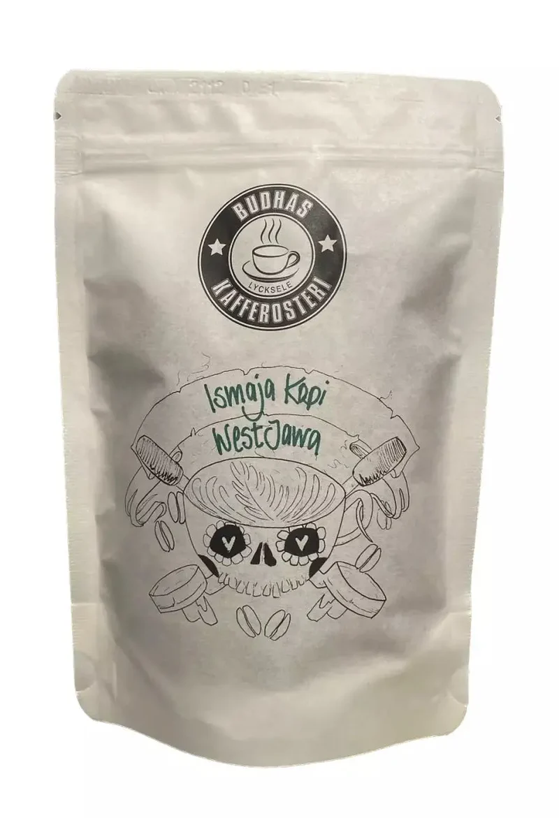 Ismaja Kopi Indonesien - Ganze Bohnen hell geröstet für Filterkaffee 200g
