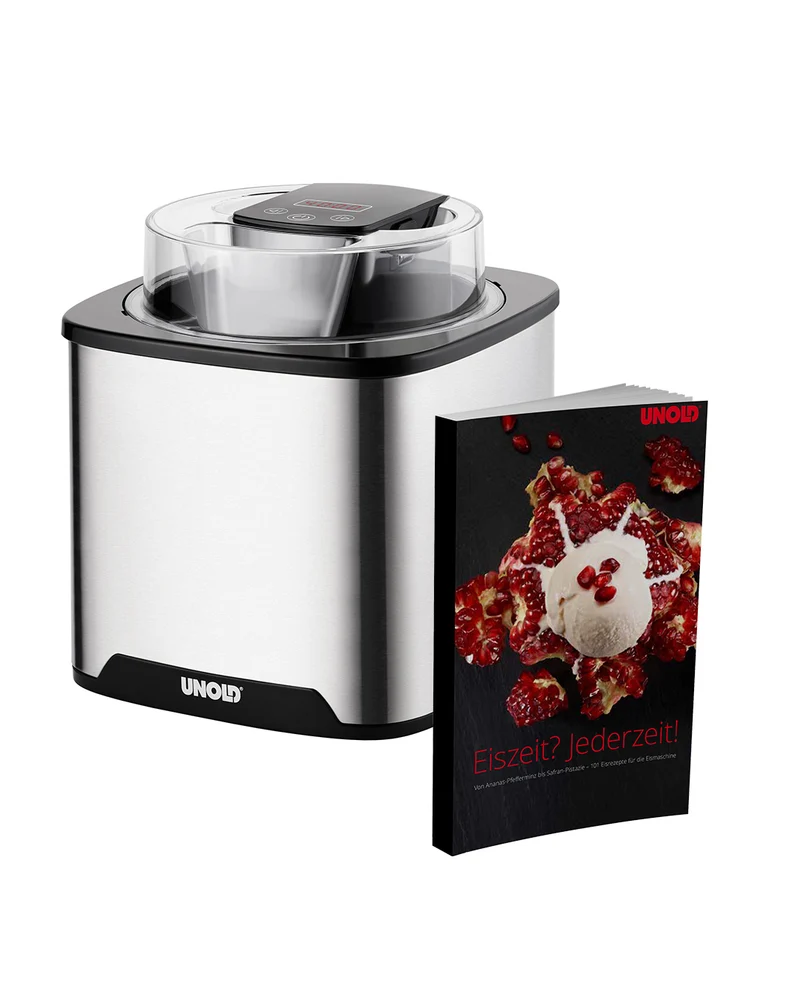 Eismaschine Gelato inklusive Eisbuch 1,5 L