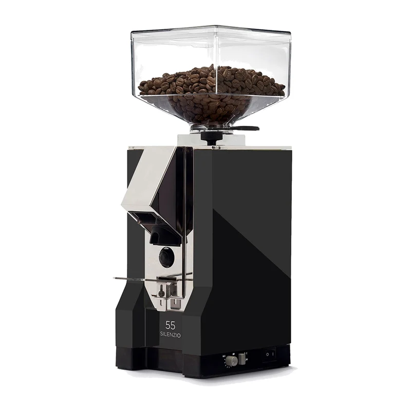 Eureka Mignon SILENZIO - 55 mm Mahlscheiben, Timer Kaffeemühle Espressomühle