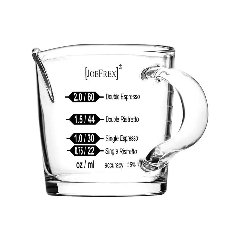 Espresso Shotglas Doppel-Auslauf - für Doppio
