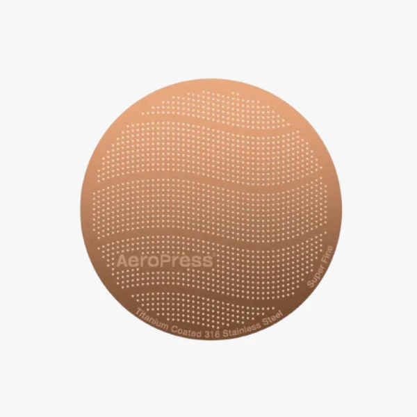 AeroPress Gold Tone Herbruikbaar Filter