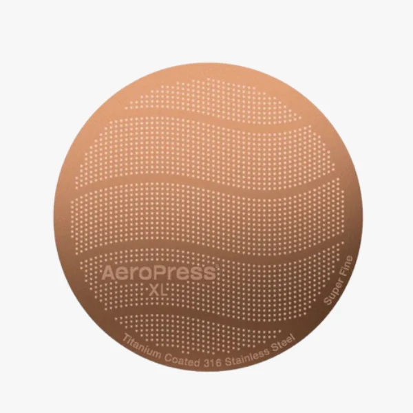 AeroPress Gold Tone Reusable Filter XL